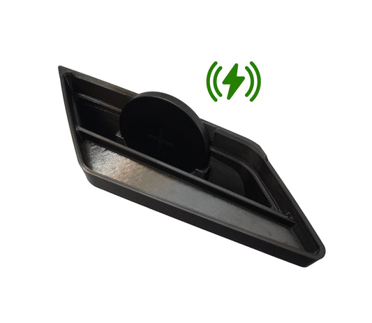 Ablagefach mit eingebautem Induktivladegerät (USB-C Buchse) für die Armlehne ähnlich zu Ablagefach Gadgetme aber mit Ladefunktion für Handys und mehr Platz