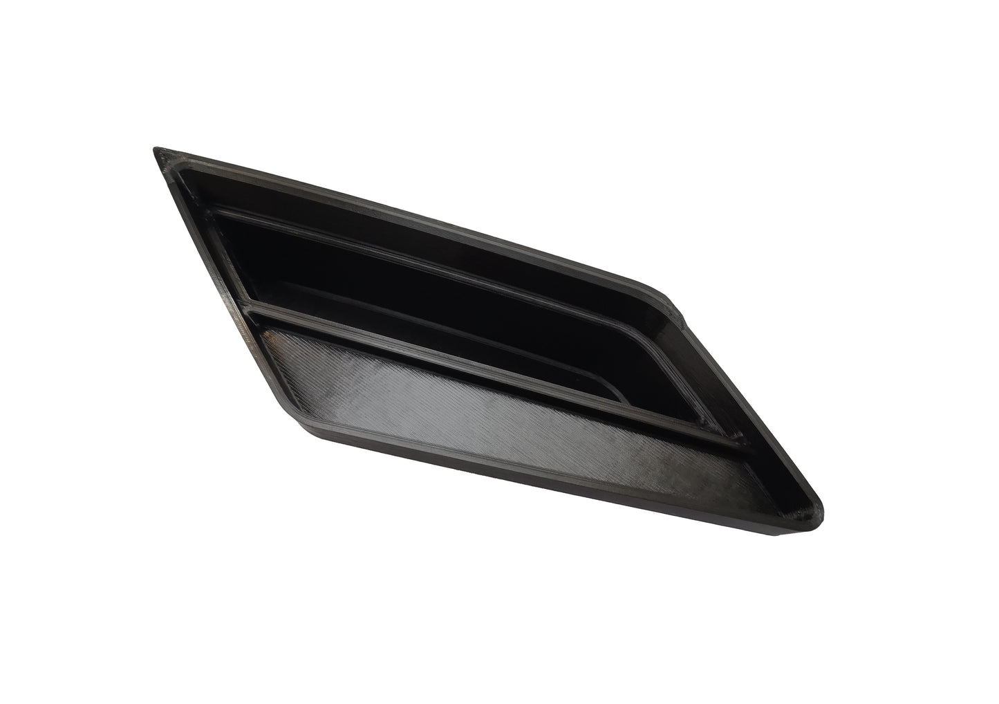 vertieftes, vergrößertes Ablagefach ähnlich zu Ablagefach von Gadgetme für die Armlehne von FENDT Vario Traktoren