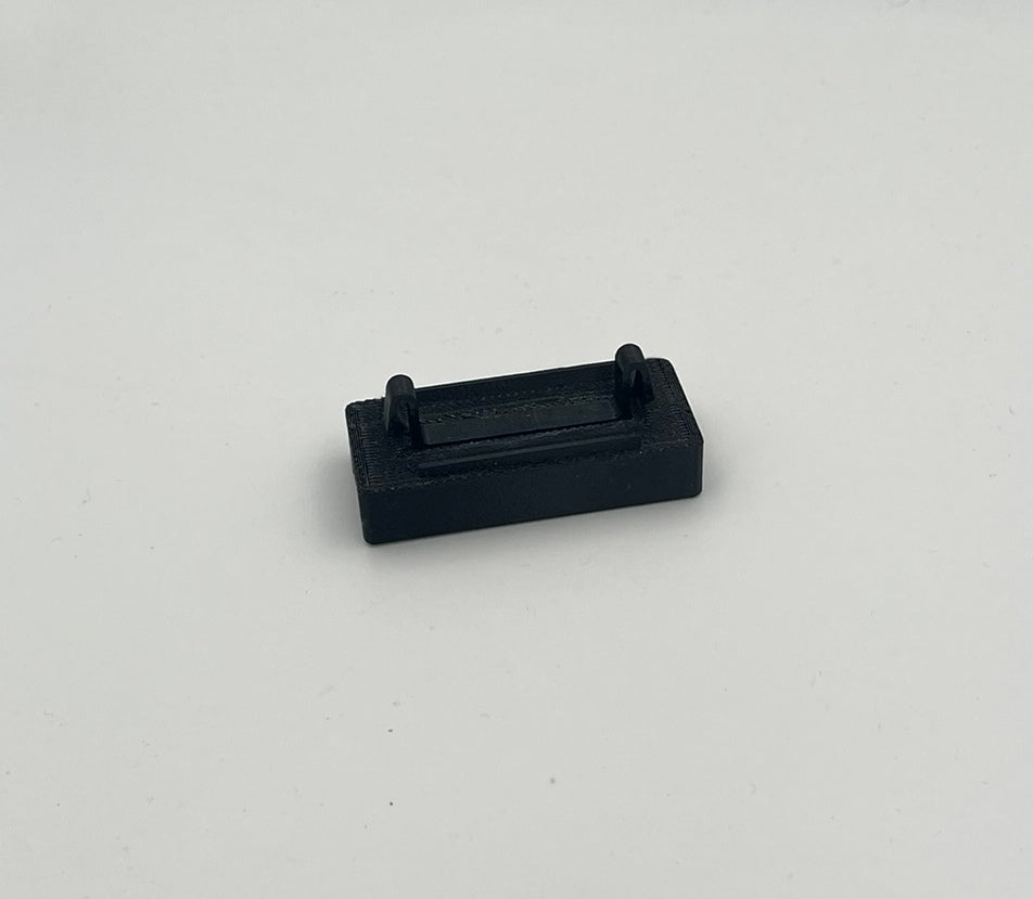 Halterung für Hörmann HSE Handsender im Feuerwehrauto für Schalterloch 22 x 44 mm