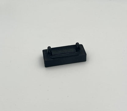 Halterung für Hörmann HSE Handsender im Feuerwehrauto für Schalterloch 22 x 44 mm