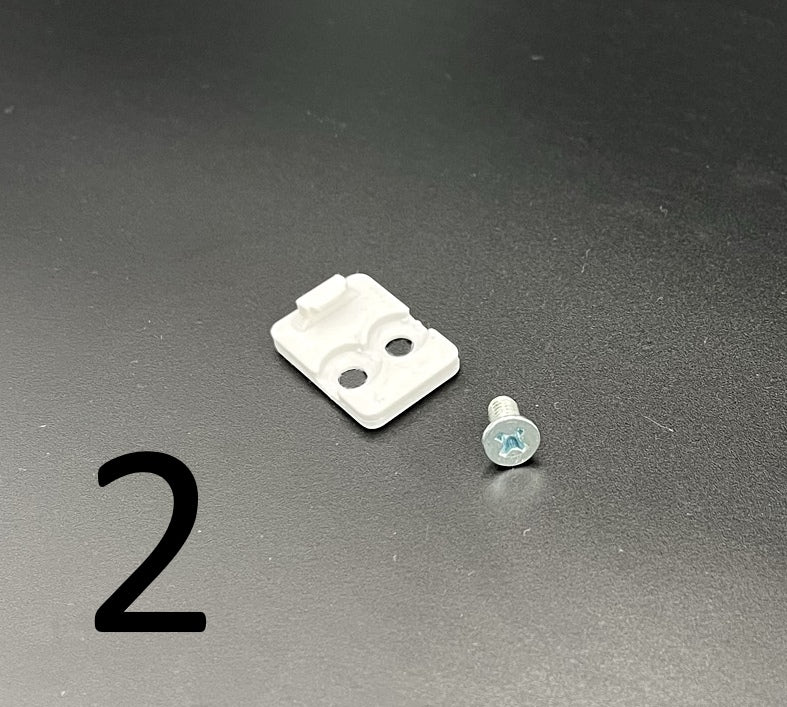 IKEA Kvartal Haken Ersatzteil inkl. Schraube