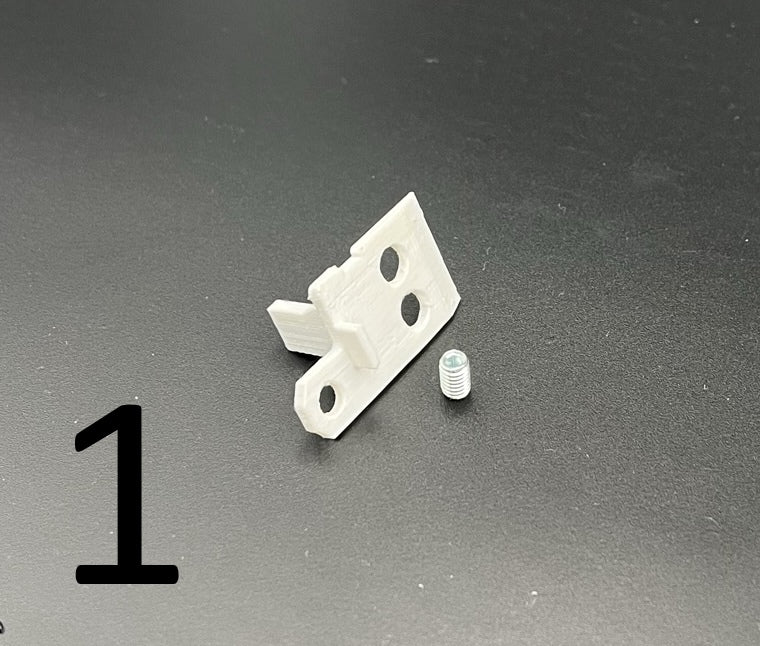 IKEA Kvartal Mitnhemner Ersatzteil mit Schraube im Nachbau